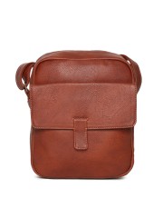 Baggit Men Bags Online In India Baggit Men Brown Textured Messenger Bag