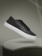 Roadster Black Sneakers for Men online 