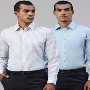[Size 40, 41, 43] Marks & Spencer Men Pack of 2 Formal Shirts
