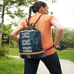 HRX by Hrithik Roshan Unisex Blue Drawstring Backpack