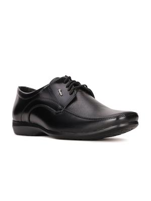 Bata Men Black Solid Formal Derbys