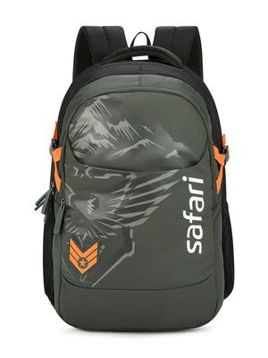 Safari Terra 37L Kids Graphic Casual Backpack with Rain Cover & Bottle Holder