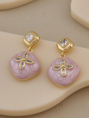 GC PREMIUM JEWELLERY Geometric Drop Earrings