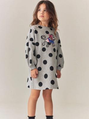 NEXT Polka Dot Print T Shirt Dress