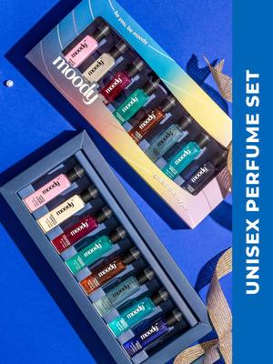 MOODY Set Of 8 Premium Eau De Parfum Gift Set 10ml Each