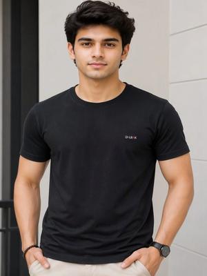 D LoAk Men Brand Logo T Shirt
