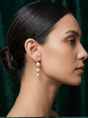 DURATI Circular Drop Earrings