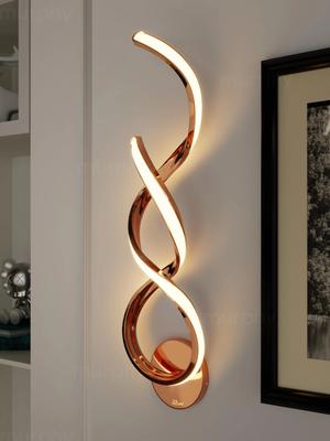 Murphy White Aluminium Contemporary Ceiling Lamp