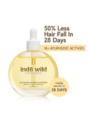 Inde Wild Champi Hair Oil With Bhringraj Brahmi & Amla   50ml