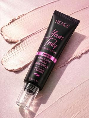 Renee Yours Truly Multipurpose Strobe Cream   30 G Pink