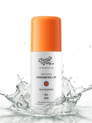 Chemist At Play Aqua Fragrance Odour Control Underarm Roll On   75ml