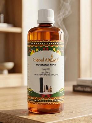 GLOBAL AROMA Brown Morning Mist Aroma Oil Reed Diffuser 400 Ml