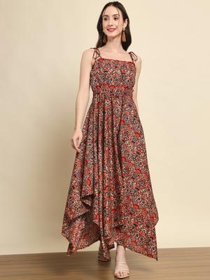 Trend Arrest Floral Printed Maxi Dress