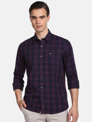 Arrow Sport Men Slim Fit Grid Tattersall Checked Pure Cotton Shirt