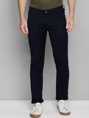 Allen Cooper Men Comfort Clean Look Mid-Rise Cotton Stretchable Jeans