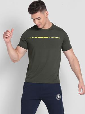 U.S. Polo Assn. Brand Logo Detailed Lounge T Shirts