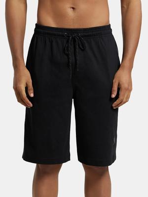 Jockey Combed Cotton Rich Shorts With Side Pockets 9426