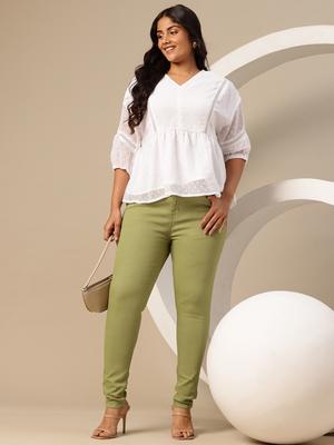 Sztori Women Plus Size Skinny Fit Jeans