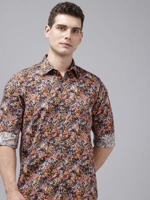ColorPlus Pure Cotton Printed Casual Shirt