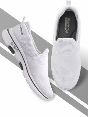 Columbus Men Woven Design Slip On Sneakers