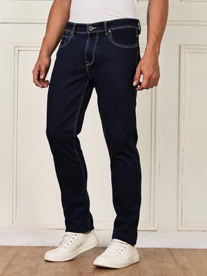 Thomas Scott Men Classic Slim Fit Mid-Rise Stretchable Jeans