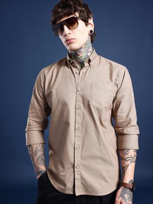 BS BLUE SQUAD Men Slim Fit Casual Shirt