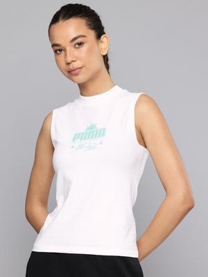 Puma PALM RESORT Graphic Women Slim Fit Tank
