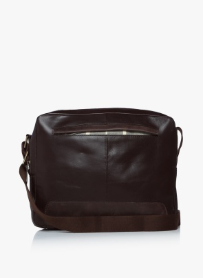 Brown Leather Sling Bag