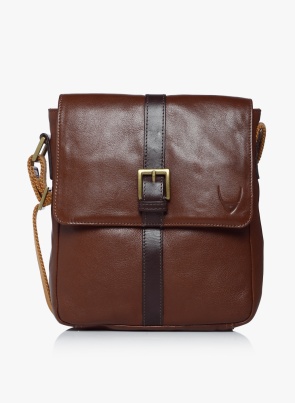 Brown Leather Sling Bag