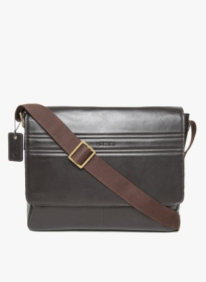 Brown Leather Sling Bag