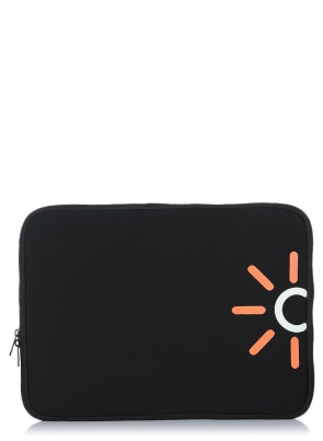 Black Fabric Laptop Sleeve