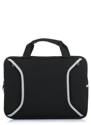 Black Fabric Laptop Sleeve