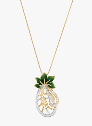 PC Jeweller 18KT Yellow Gold Diamond Pendant Pendant