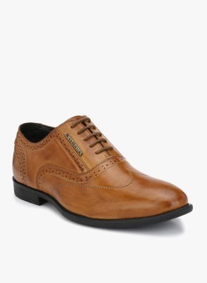 Tan Solid Oxfords