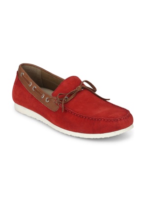 Red Boat Leather Shoes
