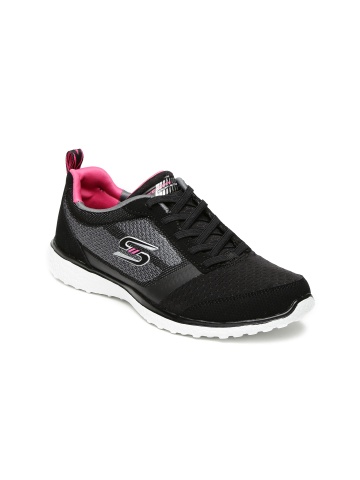 Buy Grey On Women Skechers Running Spirited amp; Shoes Microburst Black RO4PnqrO