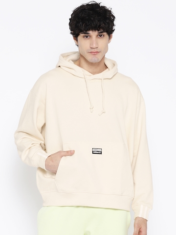 beige adidas hoodie mens