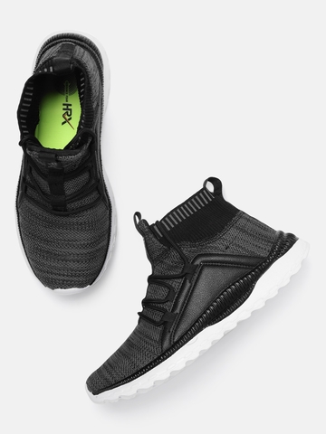 hrx black running shoes
