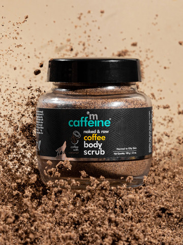 5% OFF on MCaffeine Sustainable Exfoliating Coffee Body Scrub for Tan Removal & Soft-Smooth Skin 100 g