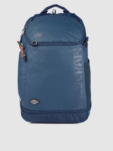 Wildcraft Unisex Blue Solid Backpack