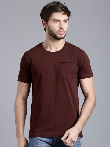 Moda Rapido Maroon T-shirt
