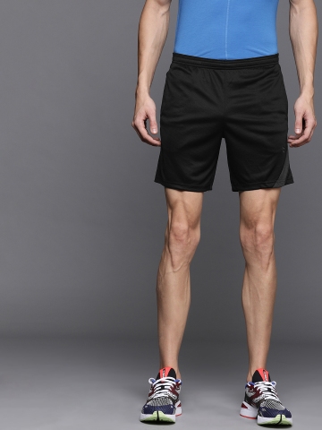 Buy Nike Men Black Solid Regular Fit dri-Fit Technology Football Shorts on  Myntra