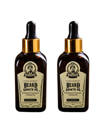 61% OFF on ESCOBAR Pack of 2 Most Wanted Beard Growth Oil 50ml