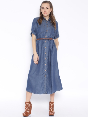 midi dress myntra