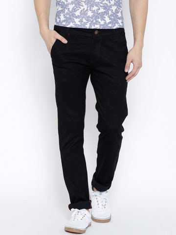 Rodamo Black Slim Fit Jeans