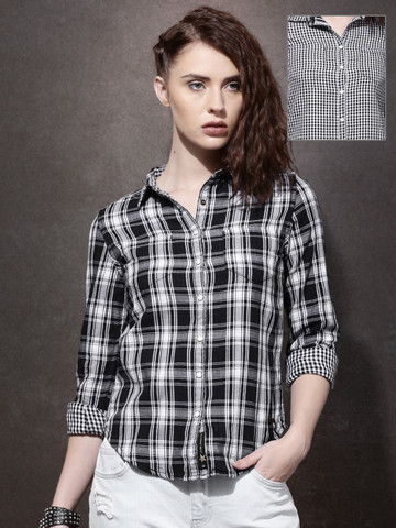 jeans roadster shirts for womens flipkart