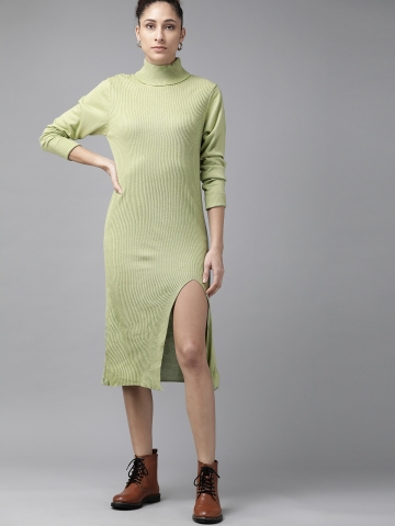 Olive cheap jumper dress