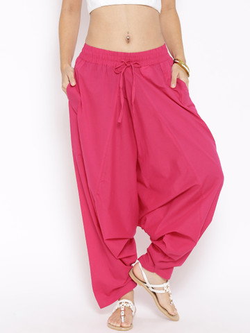 Pantaloons Pink Dhoti Pants 