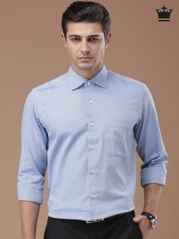 Buy Louis Philippe Permapress Men's Formal Shirt