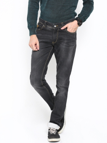 Buy SPYKAR Men Charcoal Grey Skinny Fit Low-Rise Stretchable Jeans on  Myntra